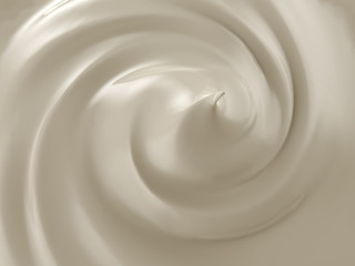 Cream Swirl Beige Background