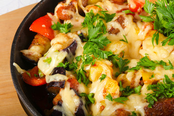 Pork with vegetables