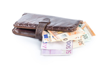 Euros in my wallet