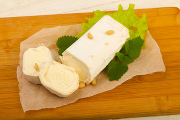 Brie cheese roll