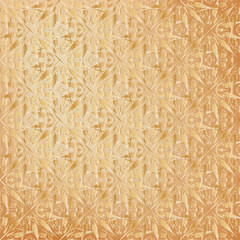 Beautiful abstract pattern on a gold background.