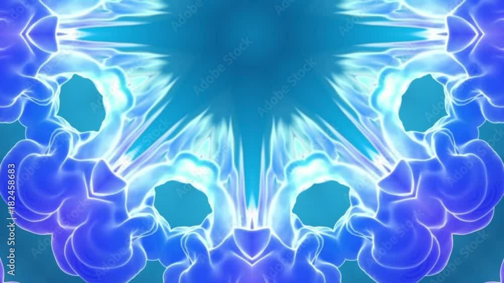 Poster blue ink kaleidoscope is for ink effects or for background. use luma matte as alpha channel. ink spr
