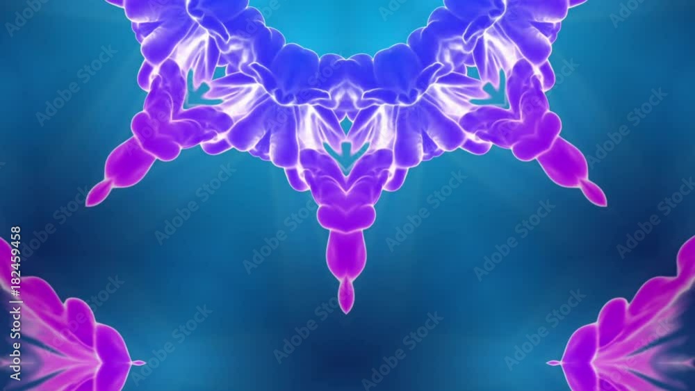 Poster blue ink kaleidoscope is for ink effects or for background. use luma matte as alpha channel. ink spr
