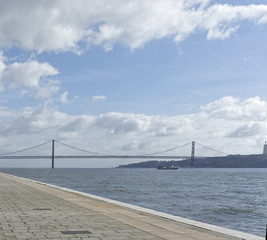 25 de Abril Bridge over the Tagus River
