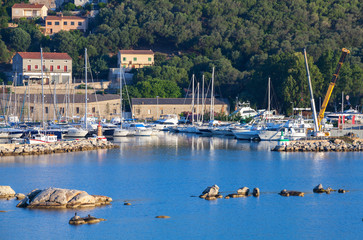 Obraz premium Corsica island, France. Summer day