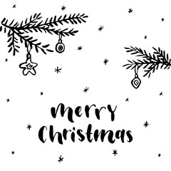 Merry christmas card