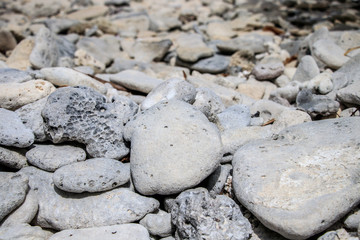 Stones by the sea