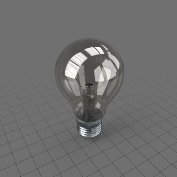 Round light bulb