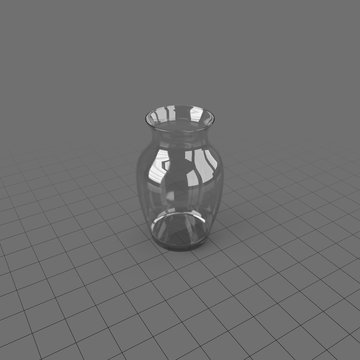 Glass vase