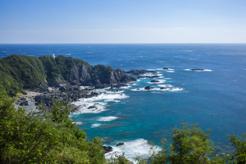叶崎展望台からの眺め
