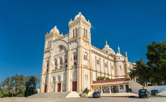 The Acropolium, also known as Saint Louis Cathedral at Byrsa - Carthage, Tunisia