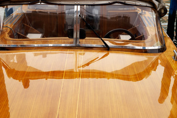  Speed boats dandling in Venice