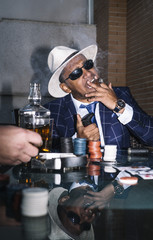 friends playing poker