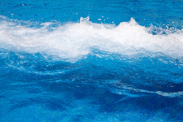  water in swimming pool.