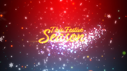 Snowflake Flythrough Title