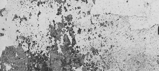 The panorama of grunge gray concrete,cement texture or background.Copy space. Place for text.graphical resource.