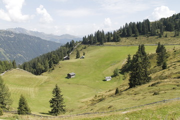 alpine mountains in northern Italy