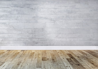 empty room interior design, stone wall for home, hotel, office. 3d illustration