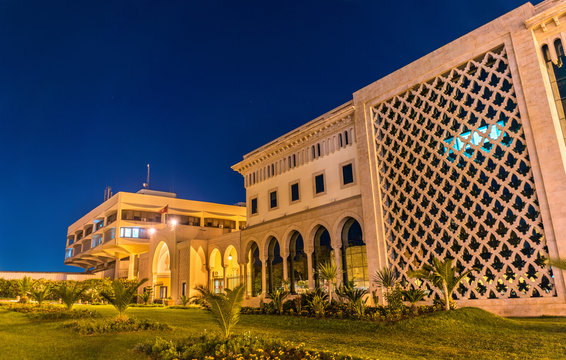 City Hall Of Tunis On Kasbah Square. Tunisia, North Africa