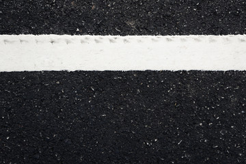 Fototapeta premium Asphalt road with marking line