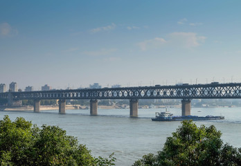 the first yangtze river bridge is wuhan bridge.