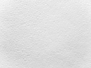 White styrofoam sheet packing material