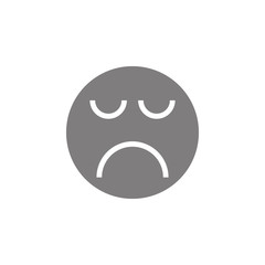 Sad face icon. Web element. Premium quality graphic design. Signs symbols collection, simple icon for websites, web design, mobile app, info graphics