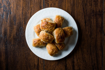 Bosnian Borek with Minced Meat / Bosnak Boregi