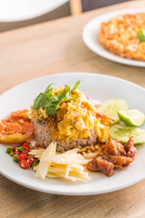 Rice Mixed with Shrimp paste
