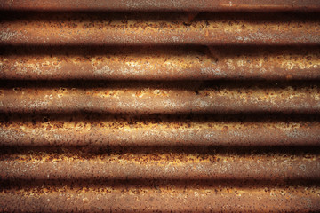 Rusted galvanized iron plate background