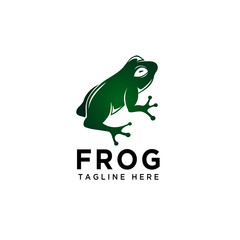 Stand frog logo