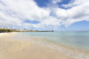 Fototapeta premium ハワイ アラモアナビーチ