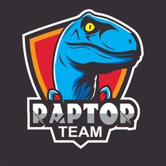 Fototapeta na wymiar Raptor design template