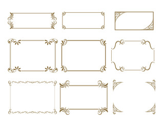 ヴィンテージ風フレームセット