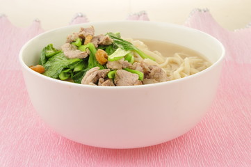 Fresh seafood noodles