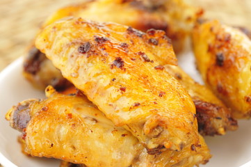 Roast chicken wings