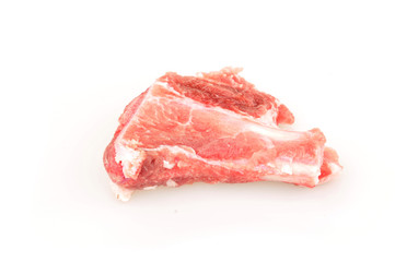 Fresh meat on a white background