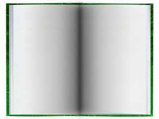 Blank Opened Book