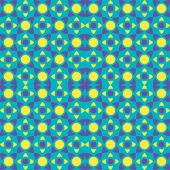 Seamless classic geometric pattern