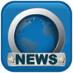 news blue icon