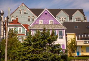 Detail of the beautiful town of Lunenburg