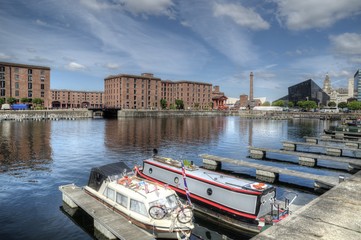 Albert Dock, Liverpool, UK.