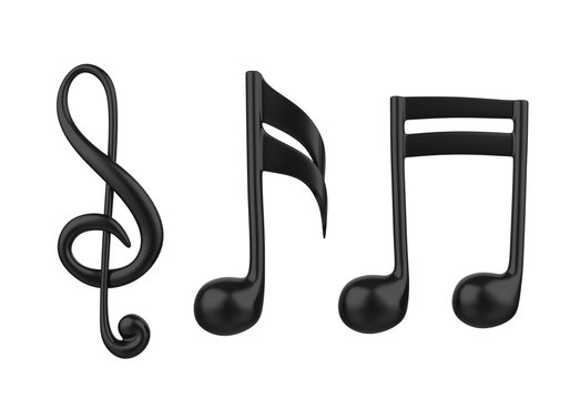 Music Notes Isolated