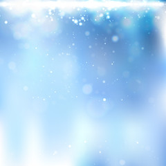 Winter Blurred Background