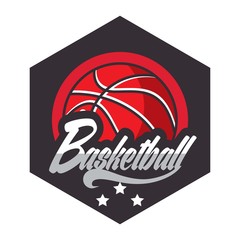 Basketball design template