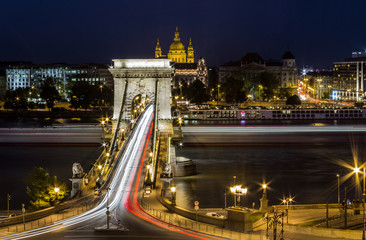 Obraz premium Chain Bridge - Budapest