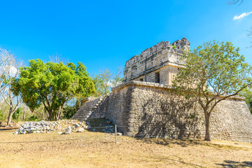 Old historic ruins of Chichen Itza, Yucatan, Mexico