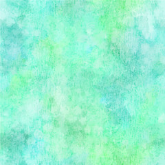 Vector and watercolor abstract teal blue background texture