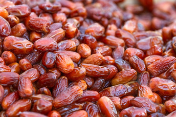 lot of dried dates