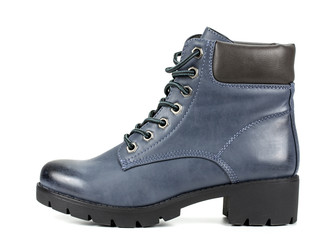 female boot on white background